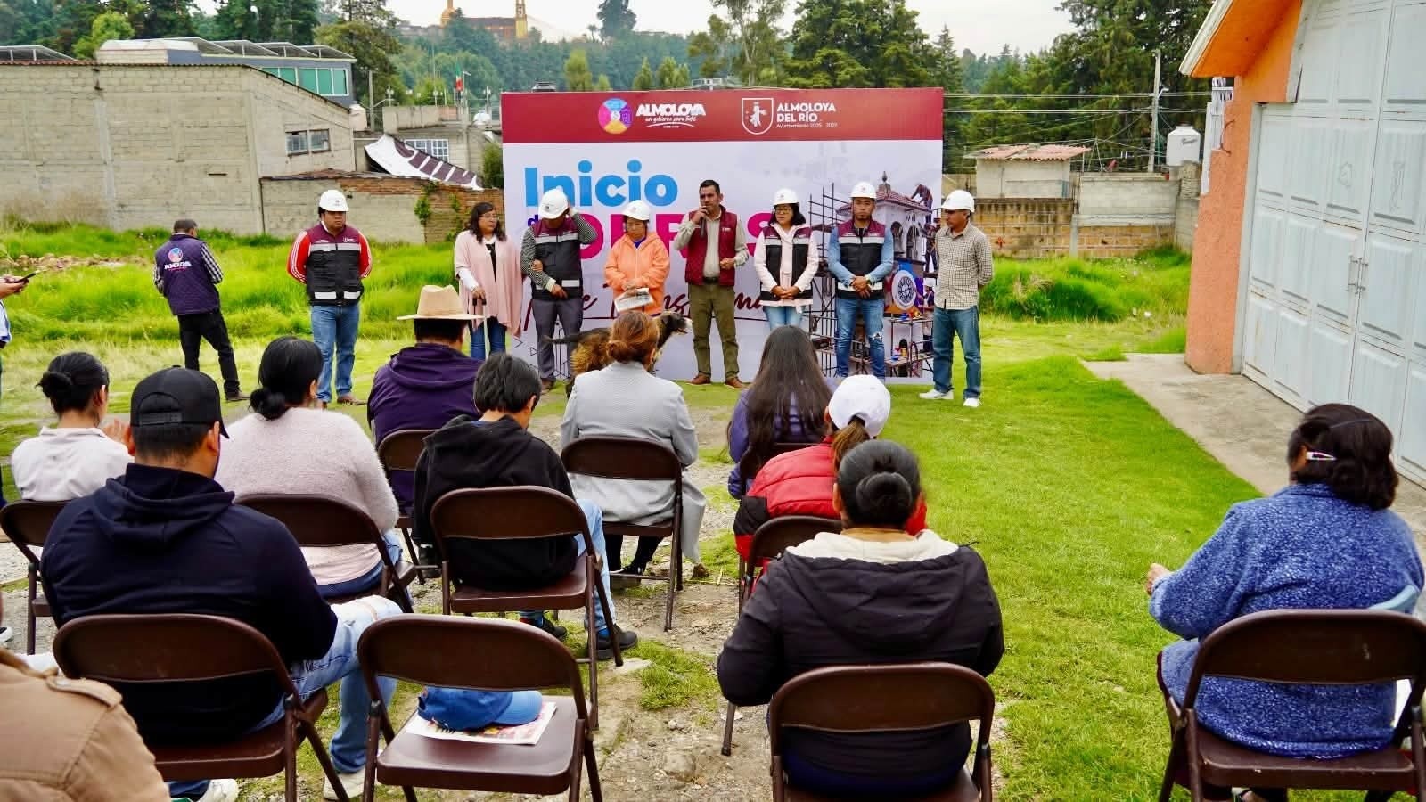 Óscar galán flores impulso horas para mejorar la infraestructura vial de Almoloya del Río