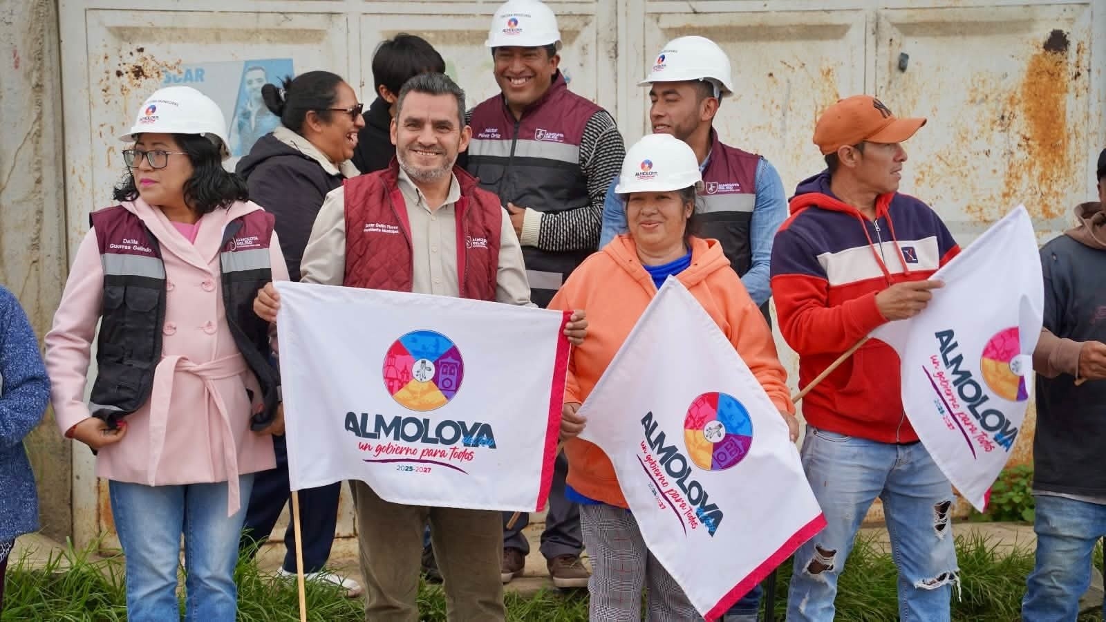 Óscar galán flores impulso horas para mejorar la infraestructura vial de Almoloya del Río