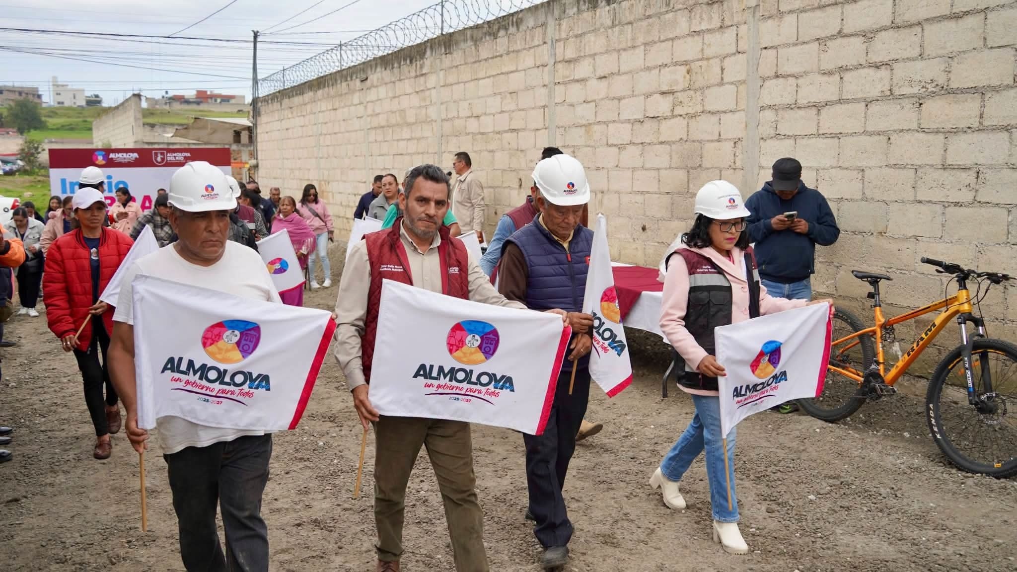 Almoloya del Río impulsa obras para mejorar la movilidad