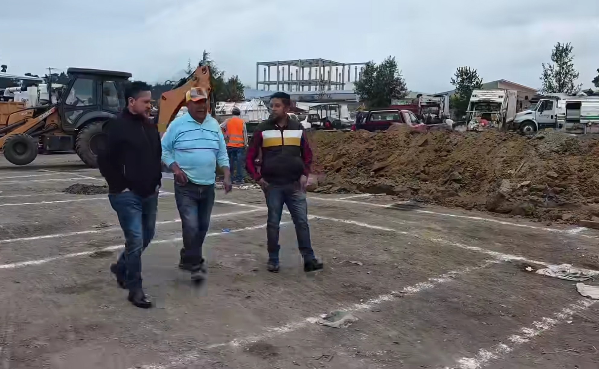 Omar Sánchez  entrega obras viales y fortalece la infraestructura de Calimaya
