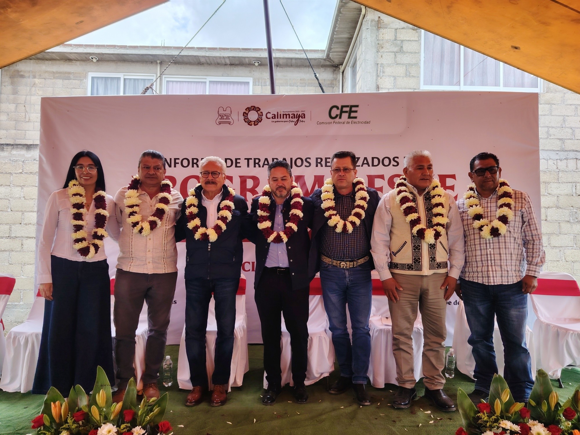 Calimaya fortalece los servicios eléctricos con el programa FSUE