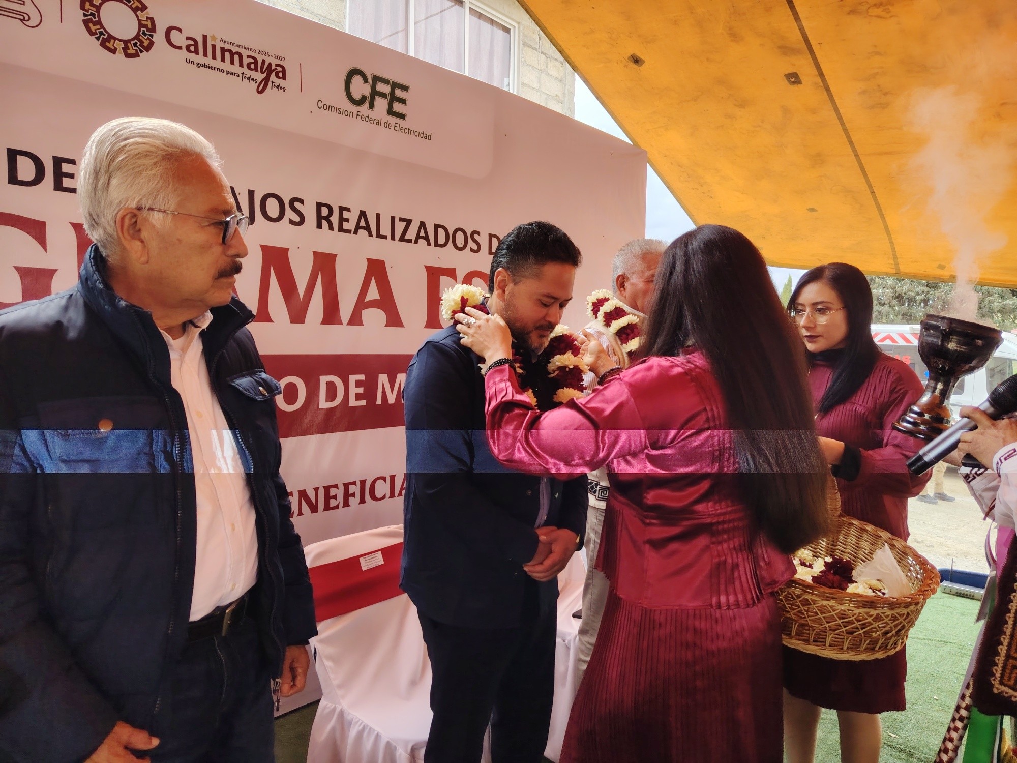 Calimaya fortalece los servicios eléctricos con el programa FSUE