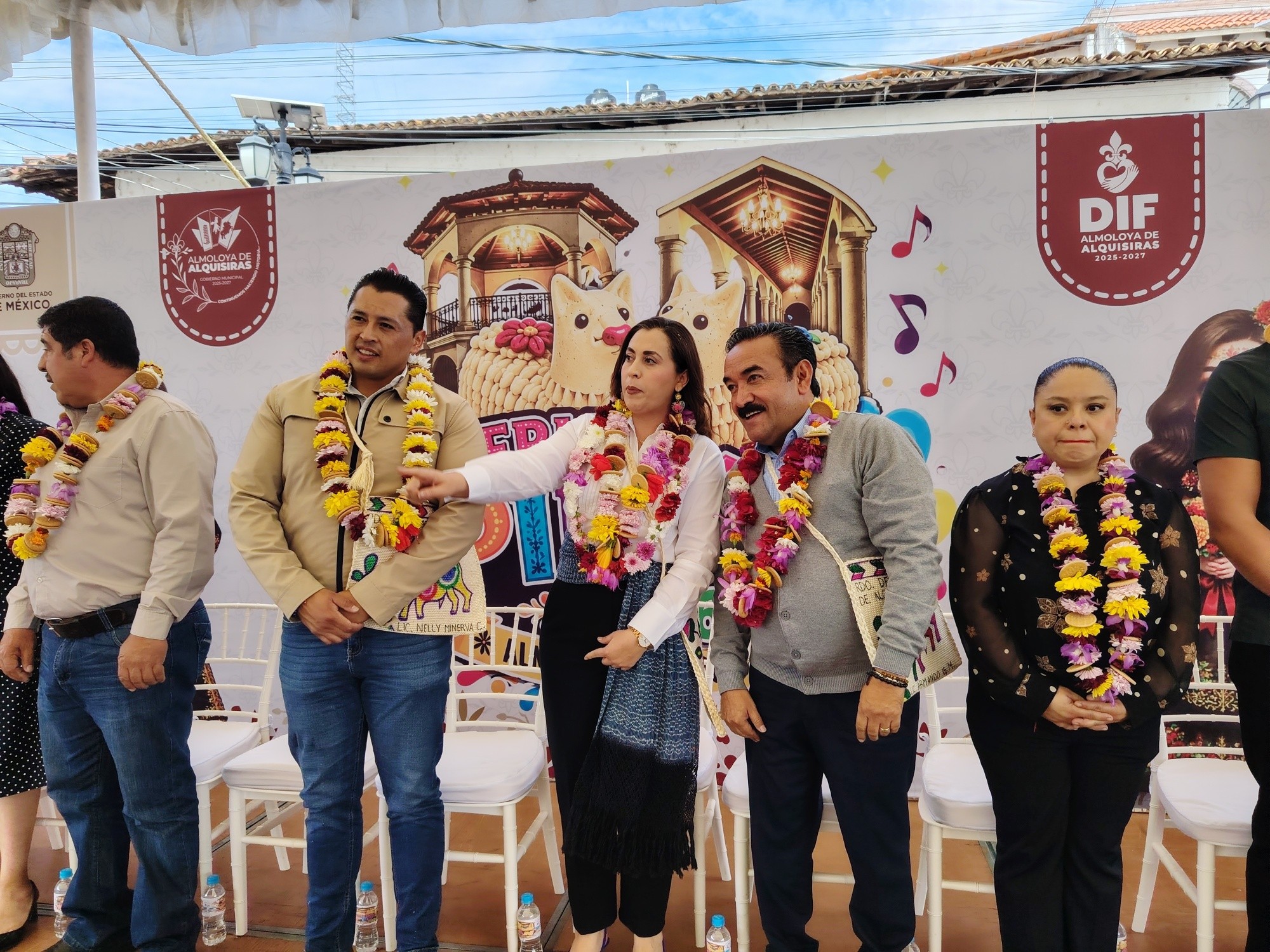 Brenda Angélica Rivera abarca inaugura la primera feria del pipián 2026 en Almoloya de Alquisiras