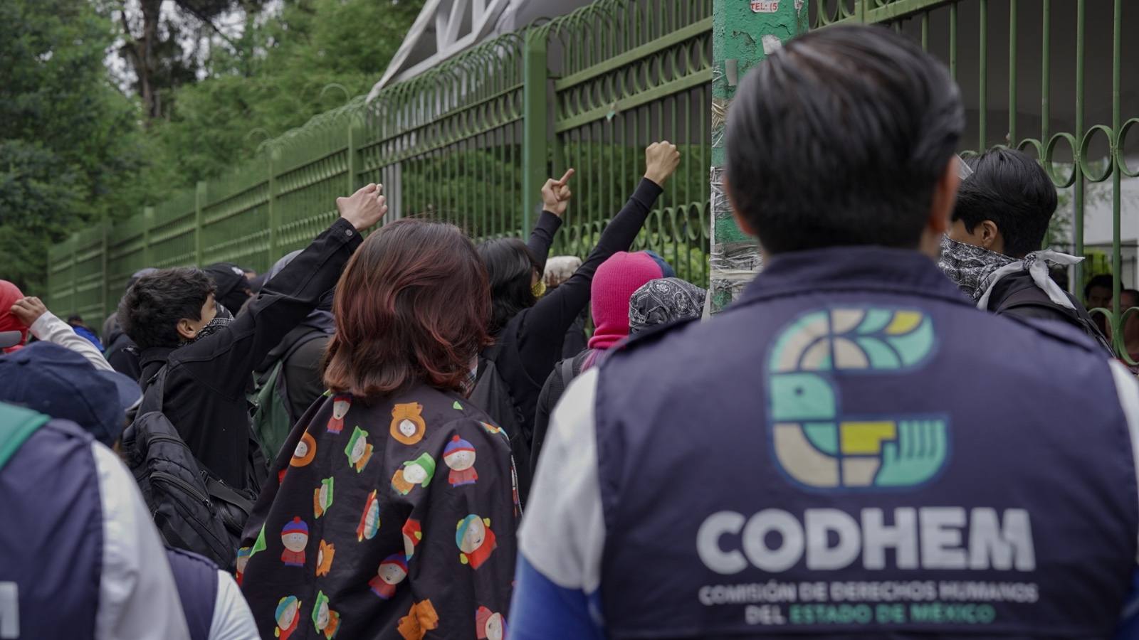 CODHEM acompaña contingentes
