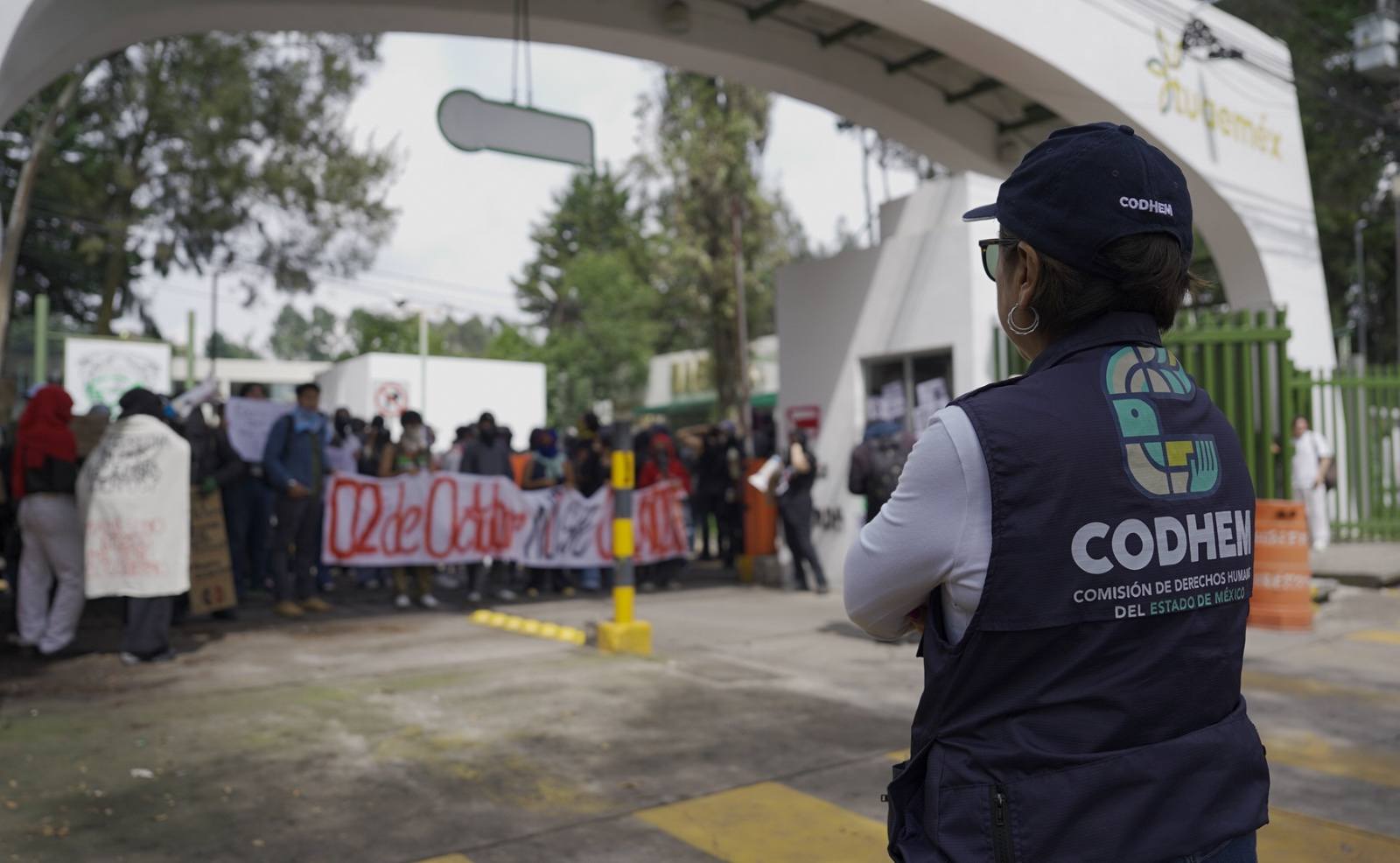 CODHEM acompaña contingentes