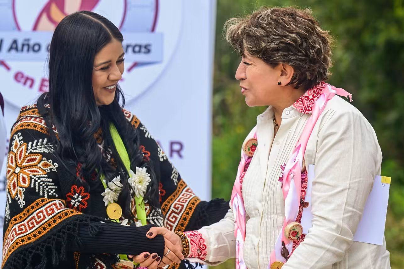 Carmen Albarrán agradece a Delfina Gómez entrega del camino a San Francisco y mejora conectividad en Donato Guerra