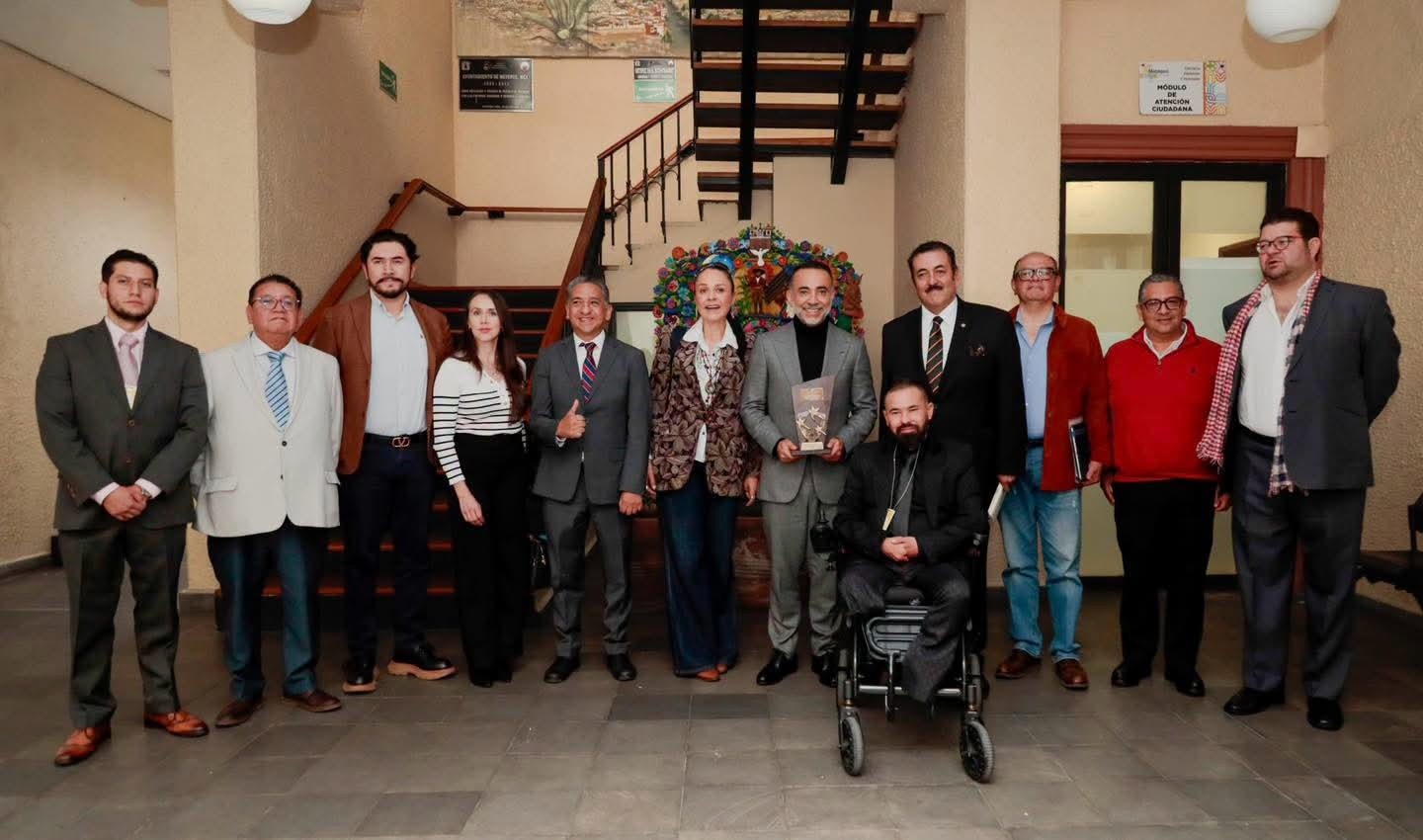 RECONOCE LA AECHAC TRABAJO DE FERNANDO FLORES AL FRENTE DE METEPEC