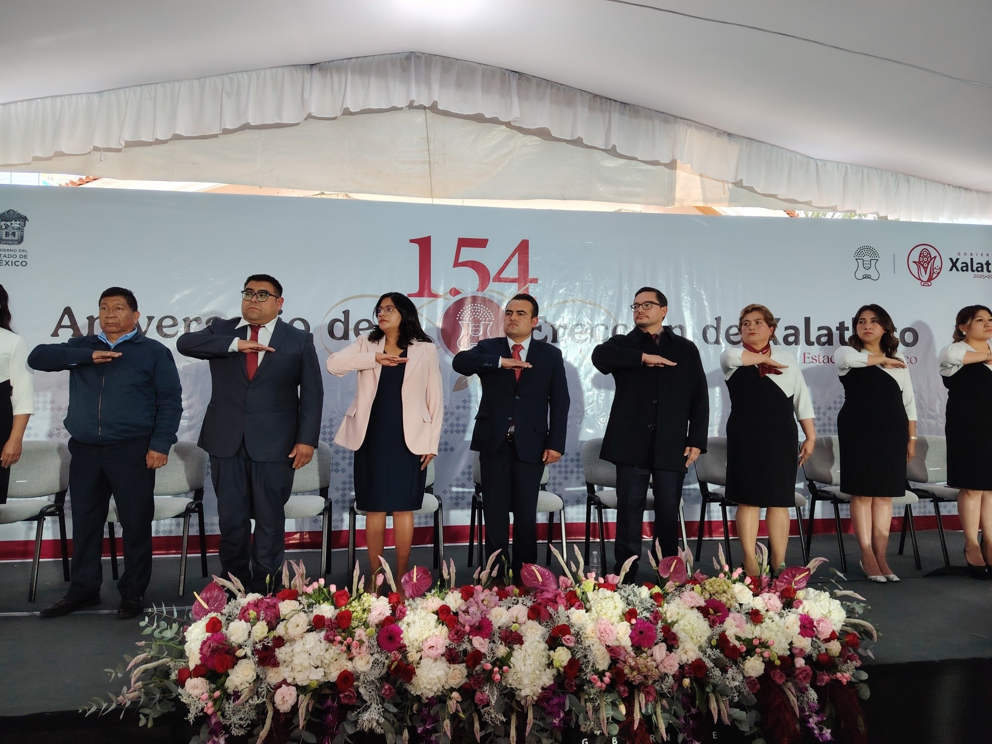Xalatlaco conmemora 154 años de historia, tradición y orgullo; Abel Flores llama a fortalecer la unidad familiar