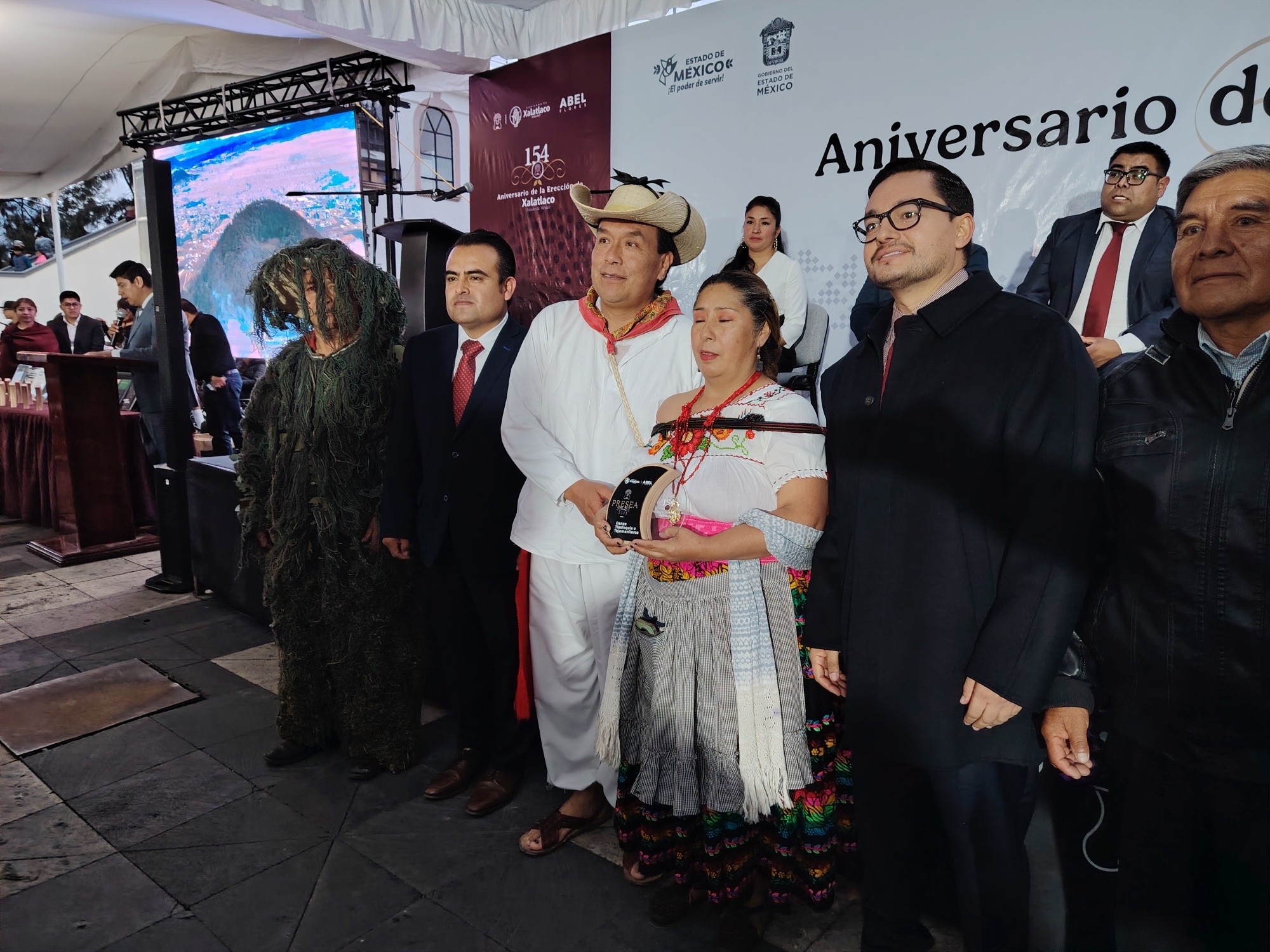 Xalatlaco conmemora 154 años de historia, tradición y orgullo; Abel Flores llama a fortalecer la unidad familiar