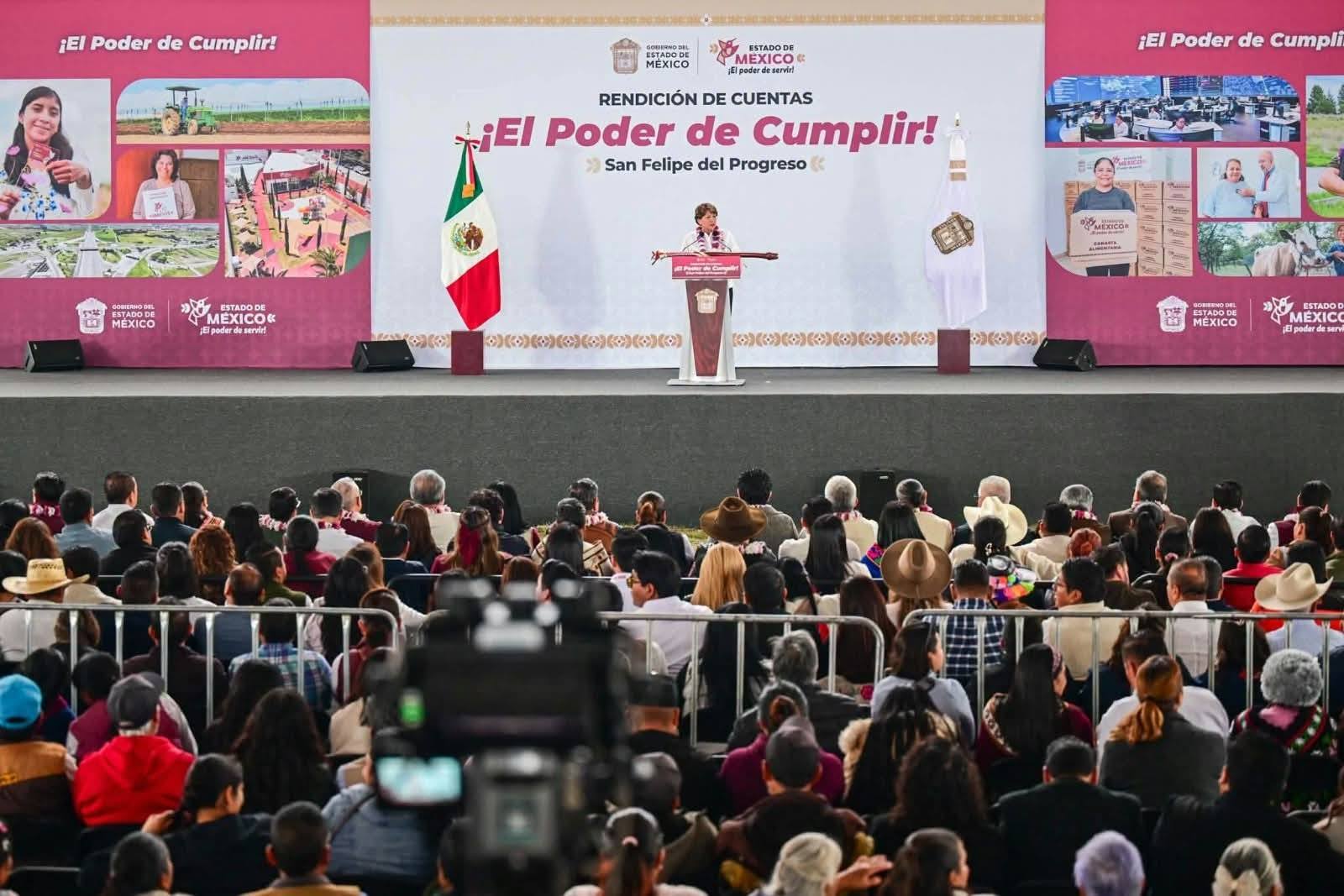Jaime Mercado reconoce a Delfina Gómez por cumplir compromisos carreteros en el norte del Edomex