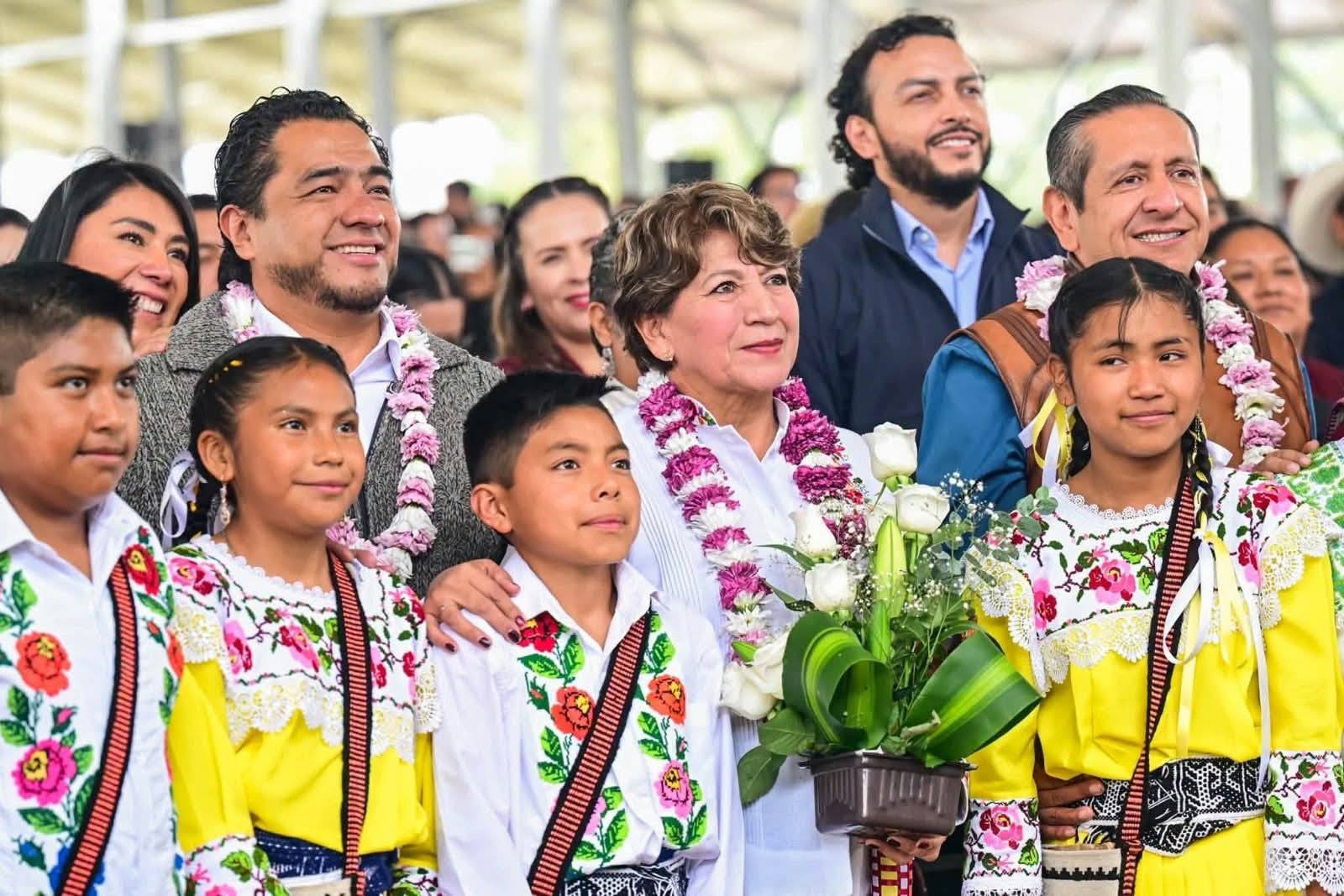 Jaime Mercado reconoce a Delfina Gómez por cumplir compromisos carreteros en el norte del Edomex