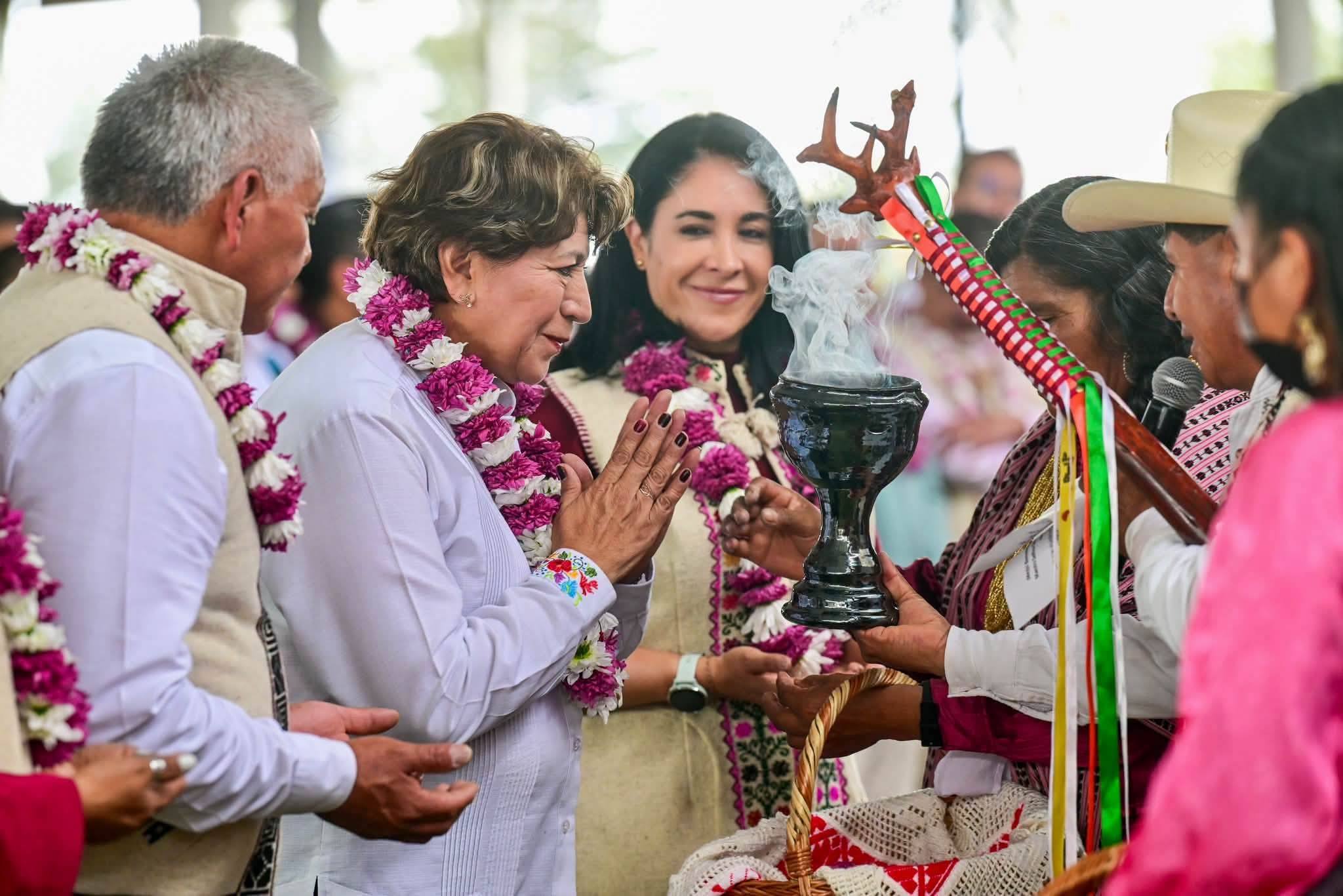Jaime Mercado reconoce a Delfina Gómez por cumplir compromisos carreteros en el norte del Edomex