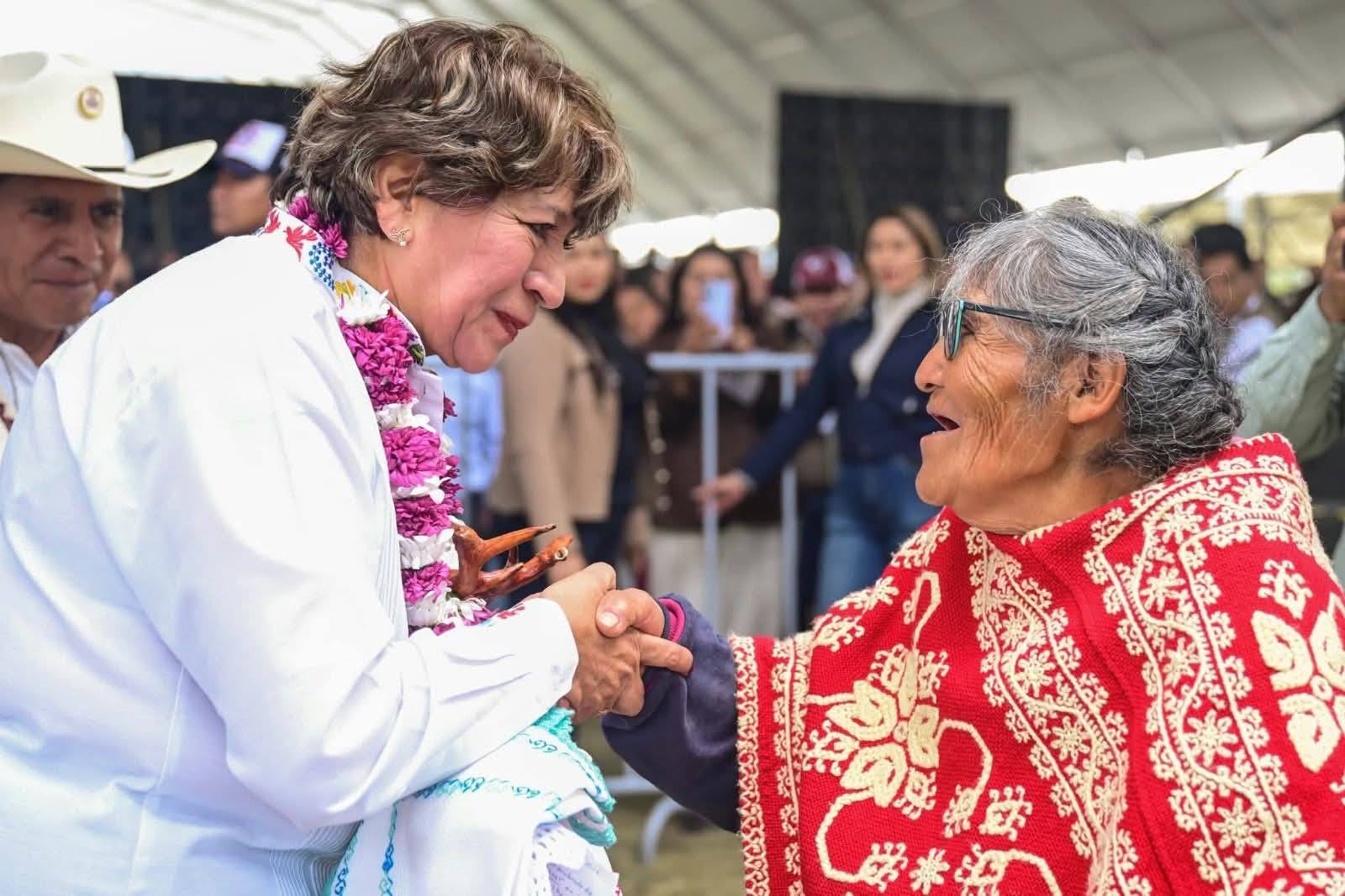 Jaime Mercado reconoce a Delfina Gómez por cumplir compromisos carreteros en el norte del Edomex