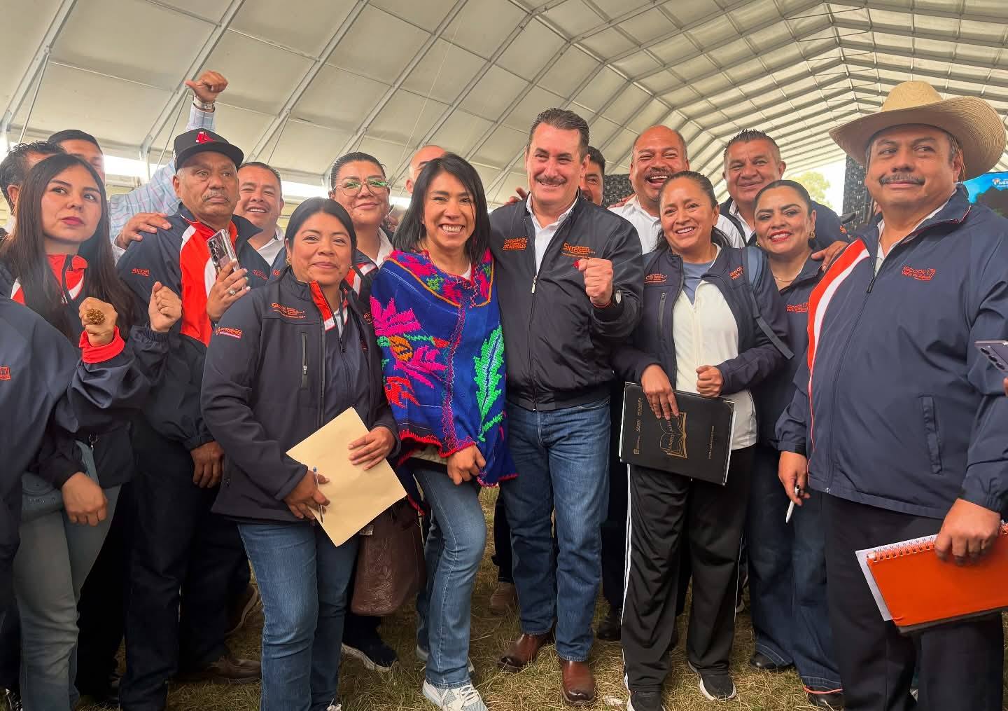 María Luisa Mendoza reconoce avances del gobierno de Delfina Gómez en su cuarto informe regional