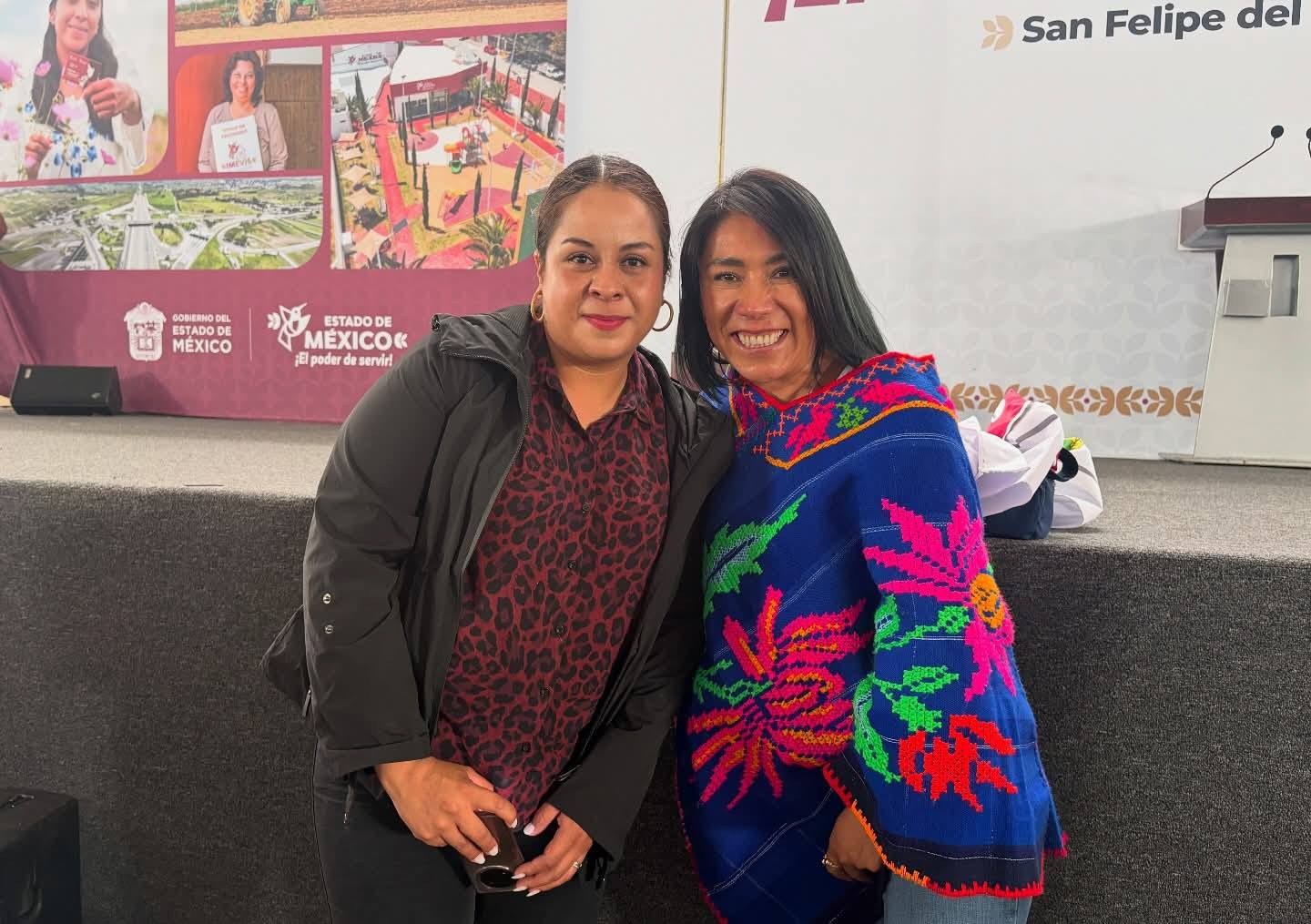 María Luisa Mendoza reconoce avances del gobierno de Delfina Gómez en su cuarto informe regional