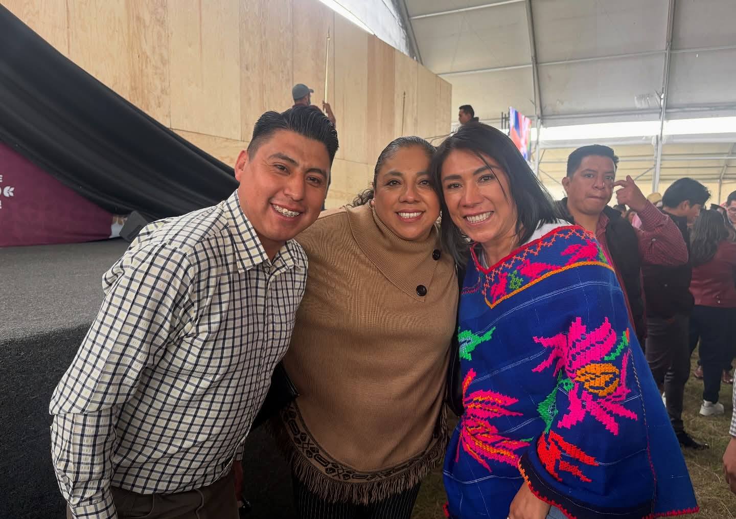 María Luisa Mendoza reconoce avances del gobierno de Delfina Gómez en su cuarto informe regional
