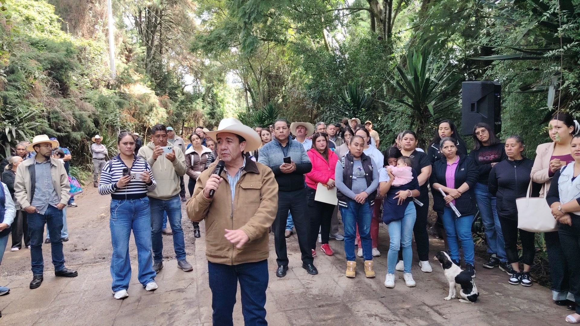 Toño Díaz da inicio a obras de infraestructura y acciones para mejorar el servicio eléctrico de Coatepec Harinas