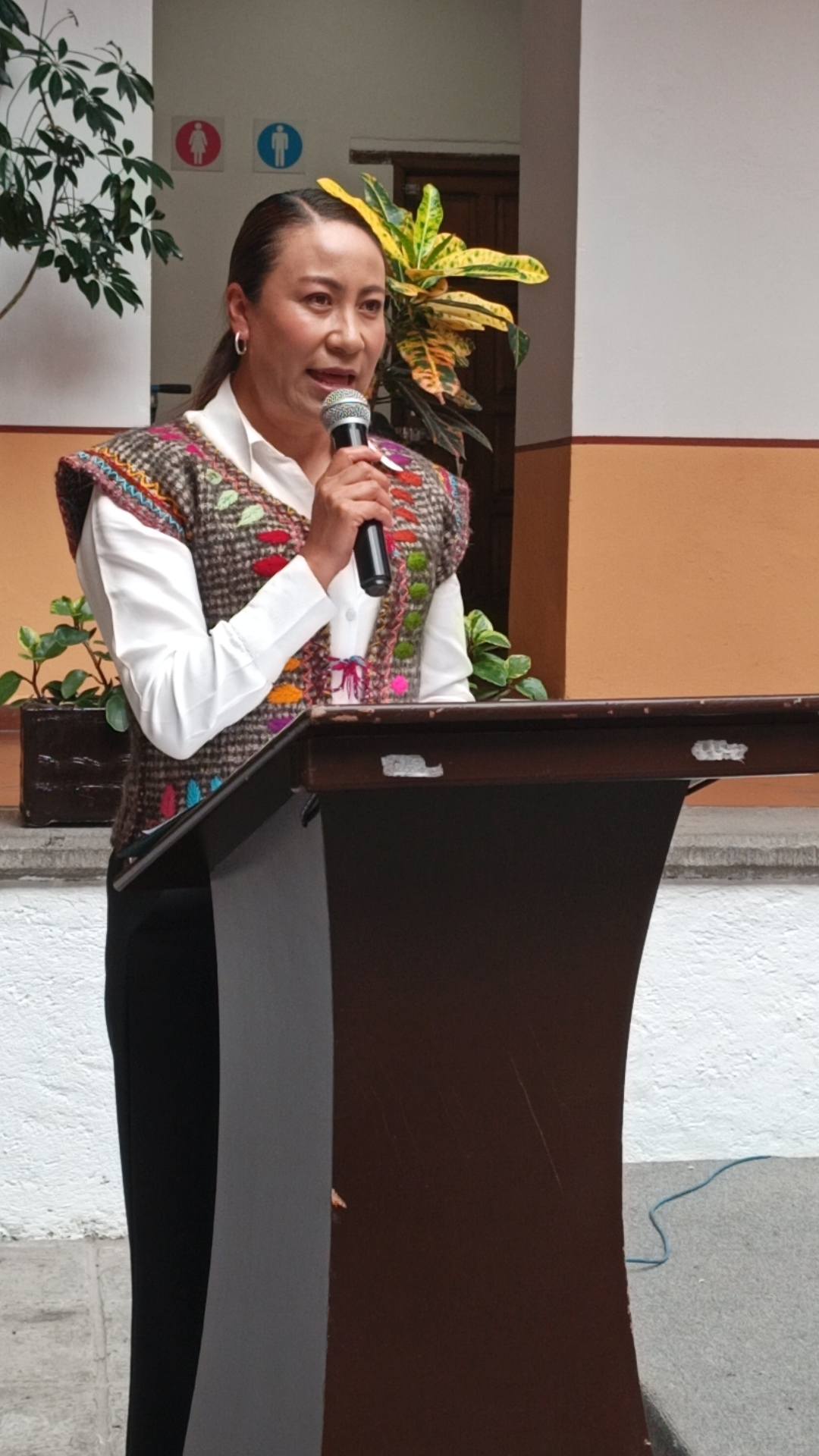 Lety Mejía lleva al Congreso la defensa de las lenguas maternas con “Raíz de mezquite”