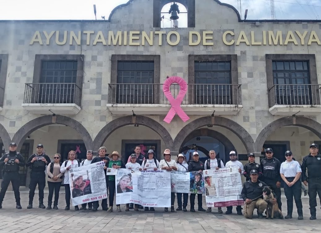 Calimaya refuerza las acciones de búsqueda de personas desaparecidas con operativo en la mina la palma