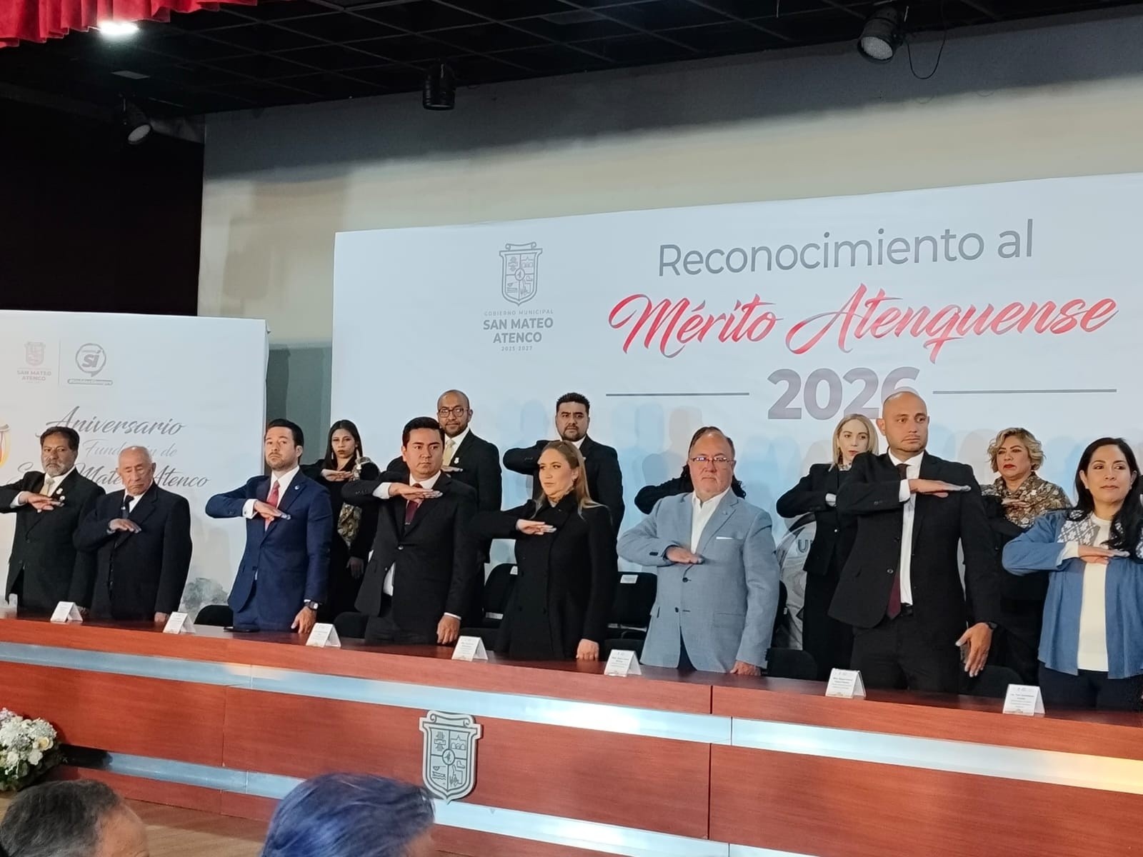 Conmemora San Mateo Atención 155 años de historia con la entrega de la presea al Mérito Atenquense