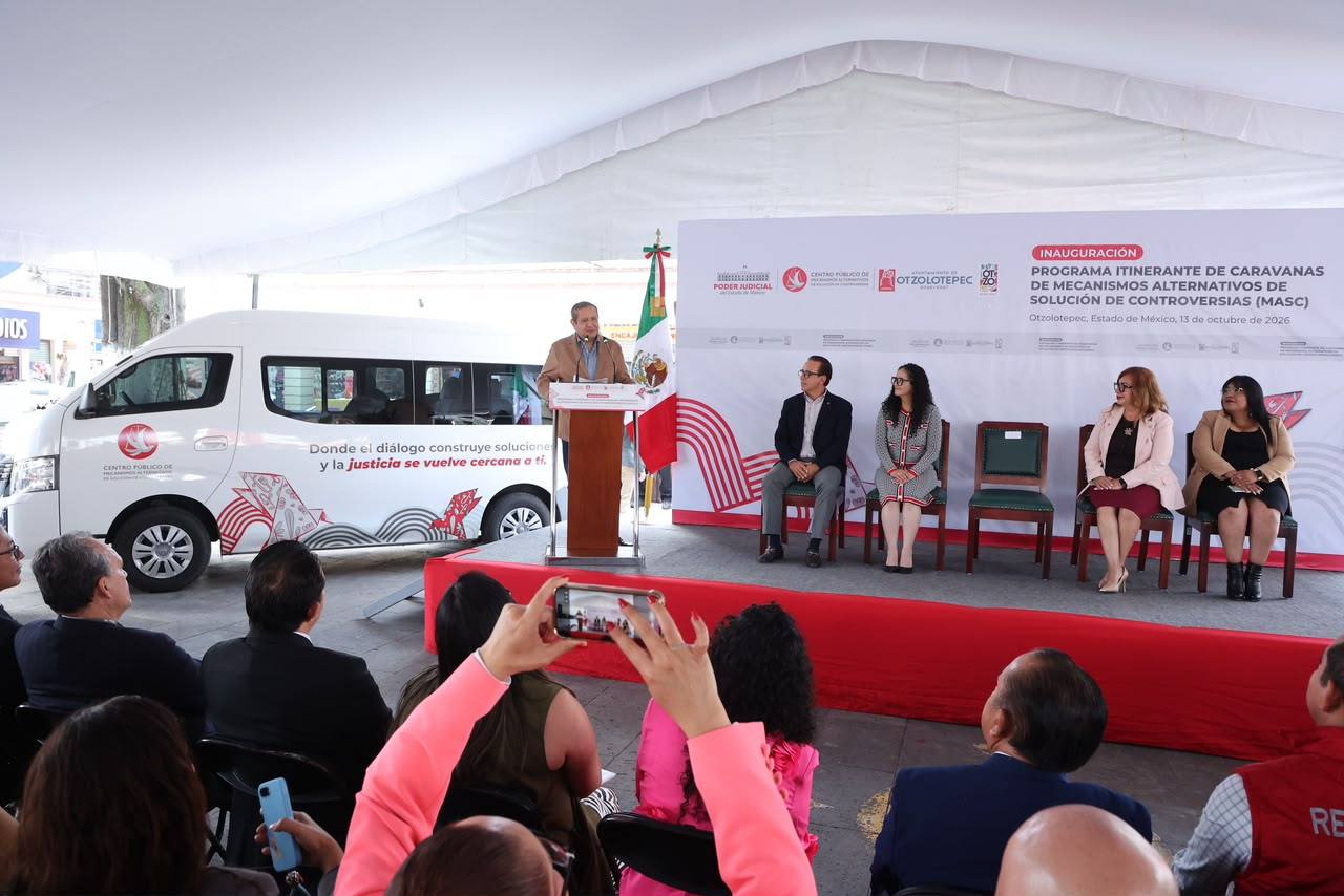 Lleva Poder Judicial del Estado de México caravanas de Mediación a 29 comunidades de Otzokotepec