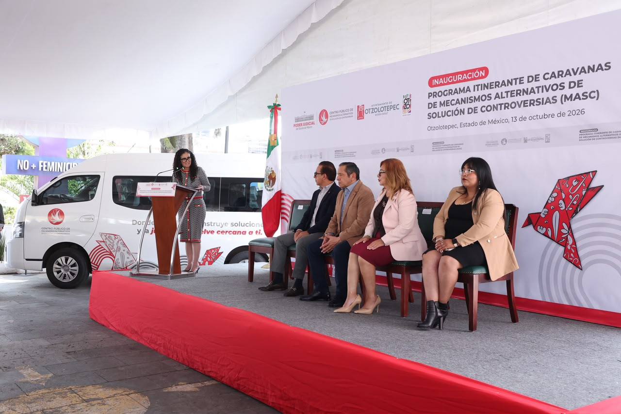 Lleva Poder Judicial del Estado de México caravanas de Mediación a 29 comunidades de Otzokotepec