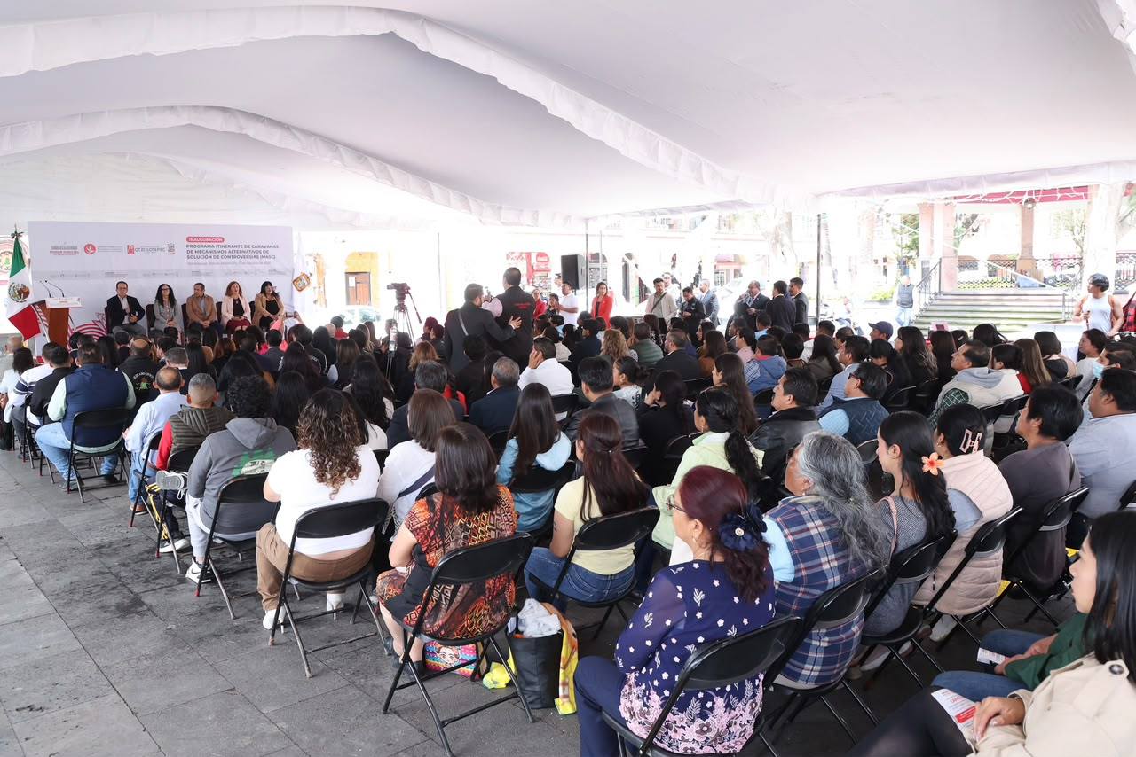 Lleva Poder Judicial del Estado de México caravanas de Mediación a 29 comunidades de Otzokotepec