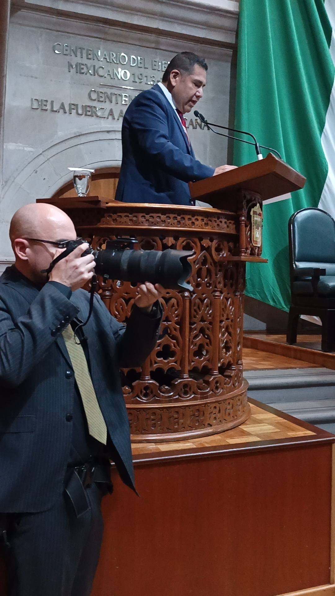 Eduardo Zarzosa cuestiona a Horacio Duarte por seguridad electoral y posibles vínculos con estructuras criminales
