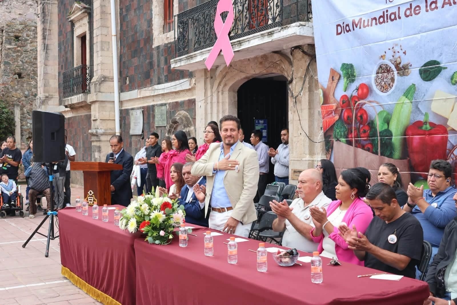 Zacualpan conmemora el día mundial de la alimentación y promueve hábitos saludables