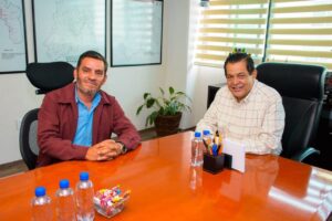 Impulsan movilidad en Almoloya del Río tras reunión entre Oscar Galán Flores y Juan Hugo de la Rosa