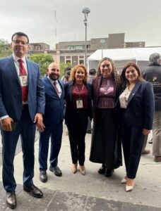 Lucy Vargas Jaramillo, directora general de Igualdad Sustantiva de la Secretaría de las Mujeres del Gobierno del Estado de México, asistió al Tercer Informe de Delfina Gómez…